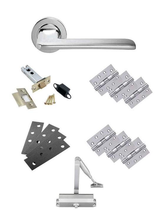 Door Set Pack 11 with Overhead Door Closer