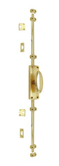 Oval Knob Espagnolette/Crémone Lock Bolt for up to 8.5 Feet High Doors & Windows