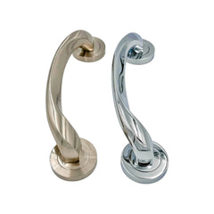 Luna Solid Brass Door Pull Handle - 250mm