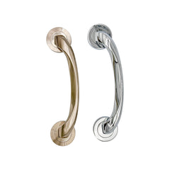 Luna Solid Brass Door Pull Handle - 250mm