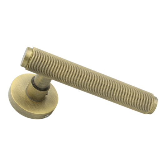 Knurled Linear Lever Door Handle