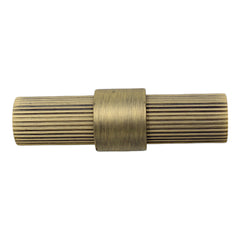 Knurled Linear T Cabinet Handle