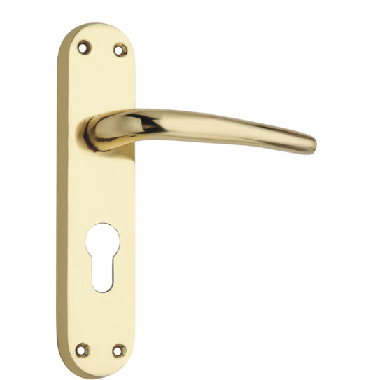 Lever on Back Plate - Bathroom (Honorius Series Lever) -180mm x 41mm