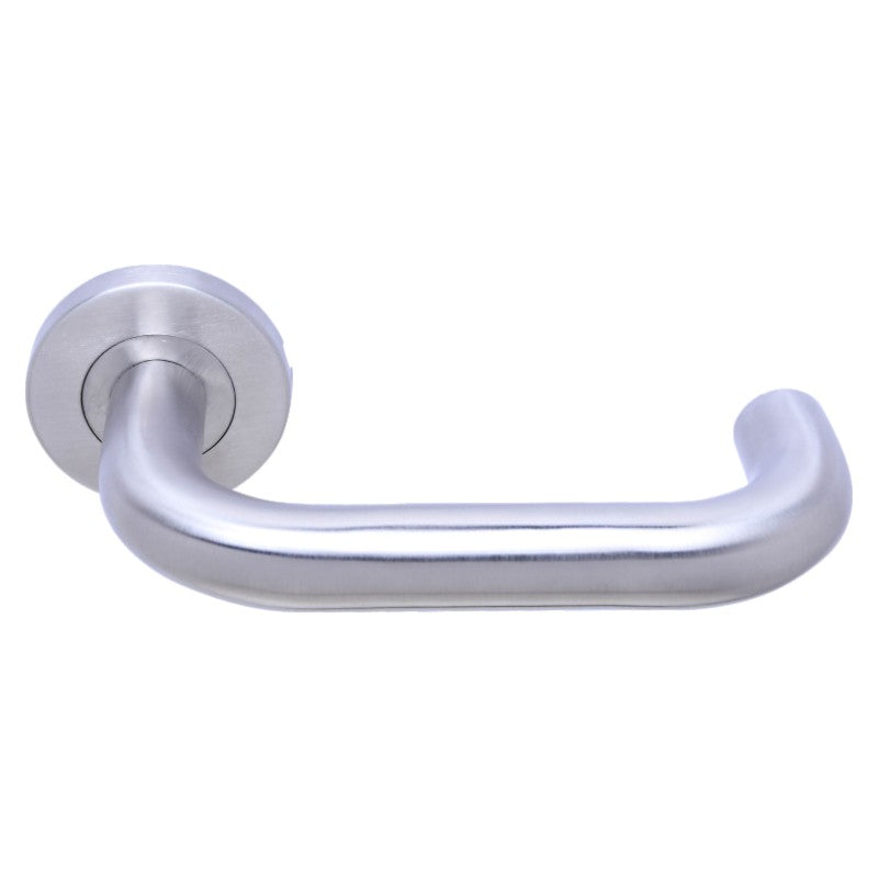 Tubular Lever on Rose -140 x 22 x 65 - Rose 52mm