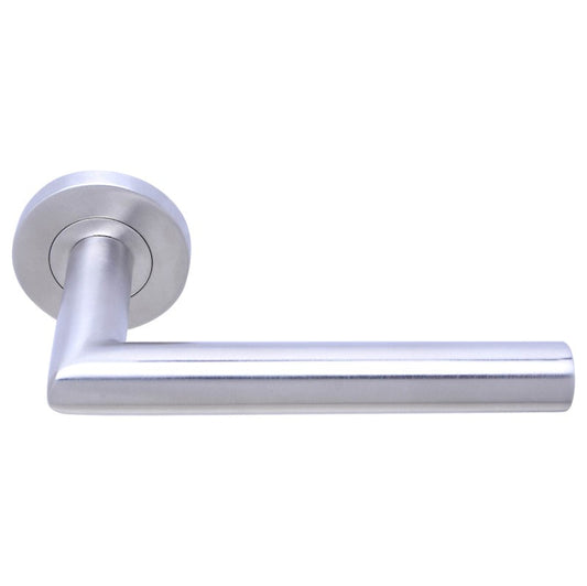 Tubular Lever on Rose -135 x 19 x 65 - Rose 52mm