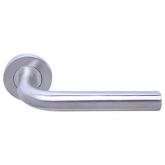 Tubular Lever on Rose -135 x 19 x 65 - Rose 52mm