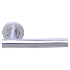 Tubular Lever on Rose -135 x 19 x 65 - Rose 52mm