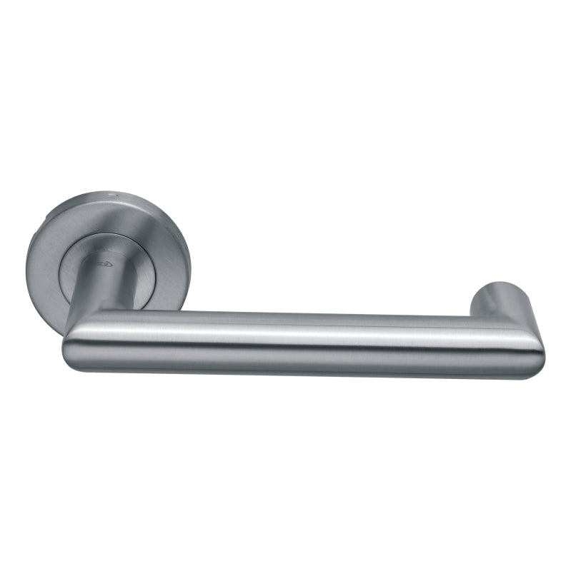 Tubular Lever on Rose -140 x 40x 60 - Rose 52mm