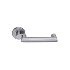 Tubular Lever on Rose -152 x 40x 60 - Rose 52mm