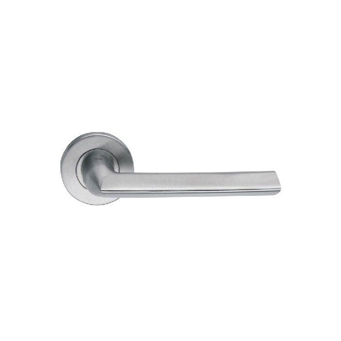 Solid Stainless Steel Lever -130 x 60 - Rose 52mm