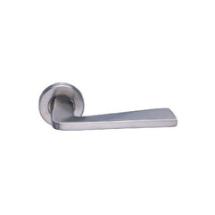 Solid Stainless Steel Lever -135 x 78 - Rose 52mm