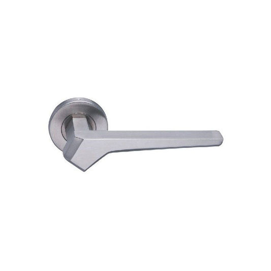 Solid Stainless Steel Lever -134 x 63 - Rose 52mm