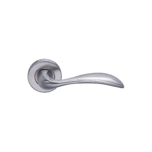 Solid Stainless Steel Lever -130 x 56 - Rose 52mm