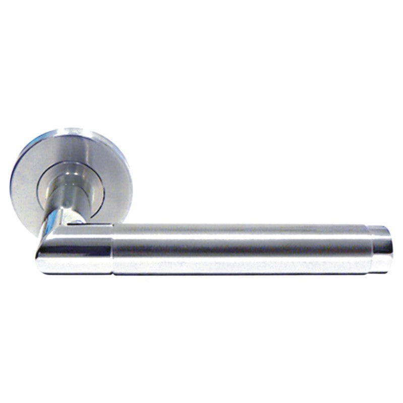 Solid Stainless Steel Lever -135 x 19 x 65 - Rose 52mm