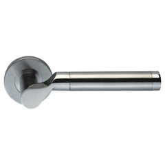 Solid Stainless Steel Lever -122 x 67 - Rose 52mm