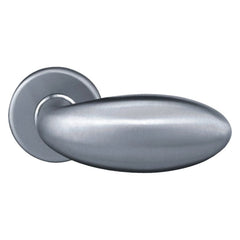 Stainless Steel Lever -147 x 60 - Rose 52mm