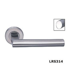 Stainless Steel Lever -135 x 26 x53 - Rose 52 mm