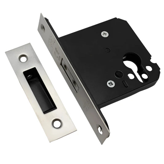 Euro Profile Deadlock Case - 63mm - Stainless Steel