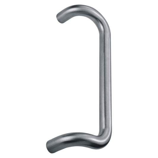 Cranked Door Pull Handle - 25X 300mm – With Back To Back Fixings