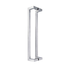 Lex Cranked Square Door Pull Handle - 300mm