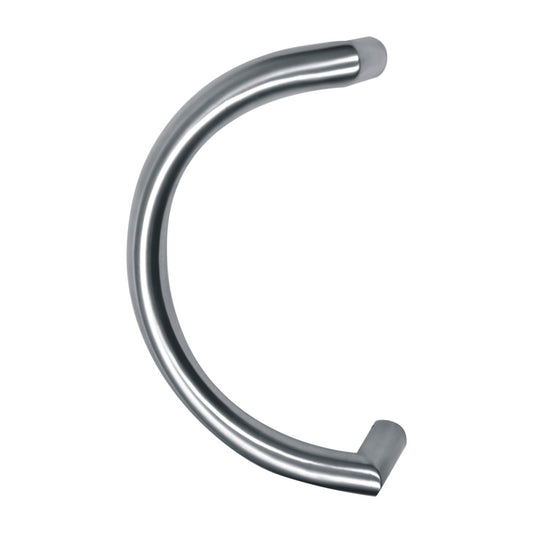 C Shape Semi Circular Door Pull Handles - 350 x 32mm