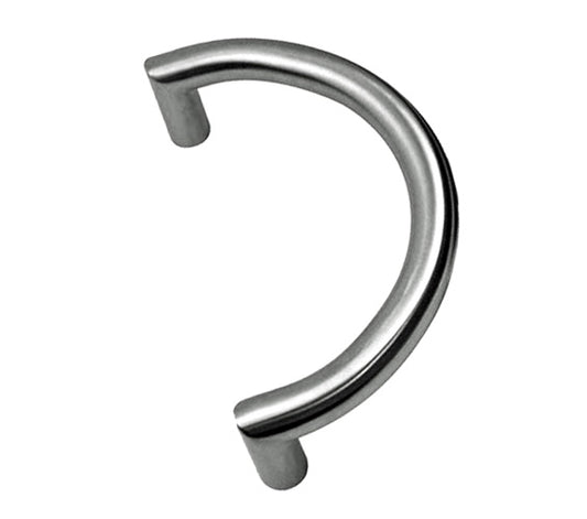 C Shape Semi Circular Door Pull Handles - 250 x 25mm