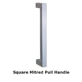 Square Mitred Door Pull Handle 19x150mm