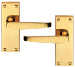 Lever on Back Plate Jovian -  Sort Lever Latch - Classic design 110mm x 40mm